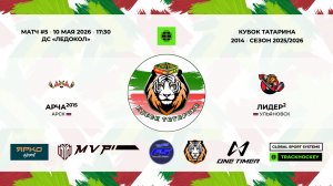 КУБОК ТАТАРИНА 10-11 мая Матч 5 «Арча» г. Арск - «Лидер-2» г. Ульяновск