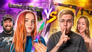 ЕВЖЕНИЯ vs КАЗАШКА - ЛЮБОВНАЯ битва НА НОВЫЙ  НОЖ В STANDOFF 2