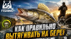 «Судак светлопёрый» [Оз. Лосиное] I Как правильно вытащить судака без обрыва и сходов!