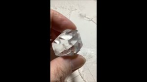 Горный хрусталь кристалл двуглавый