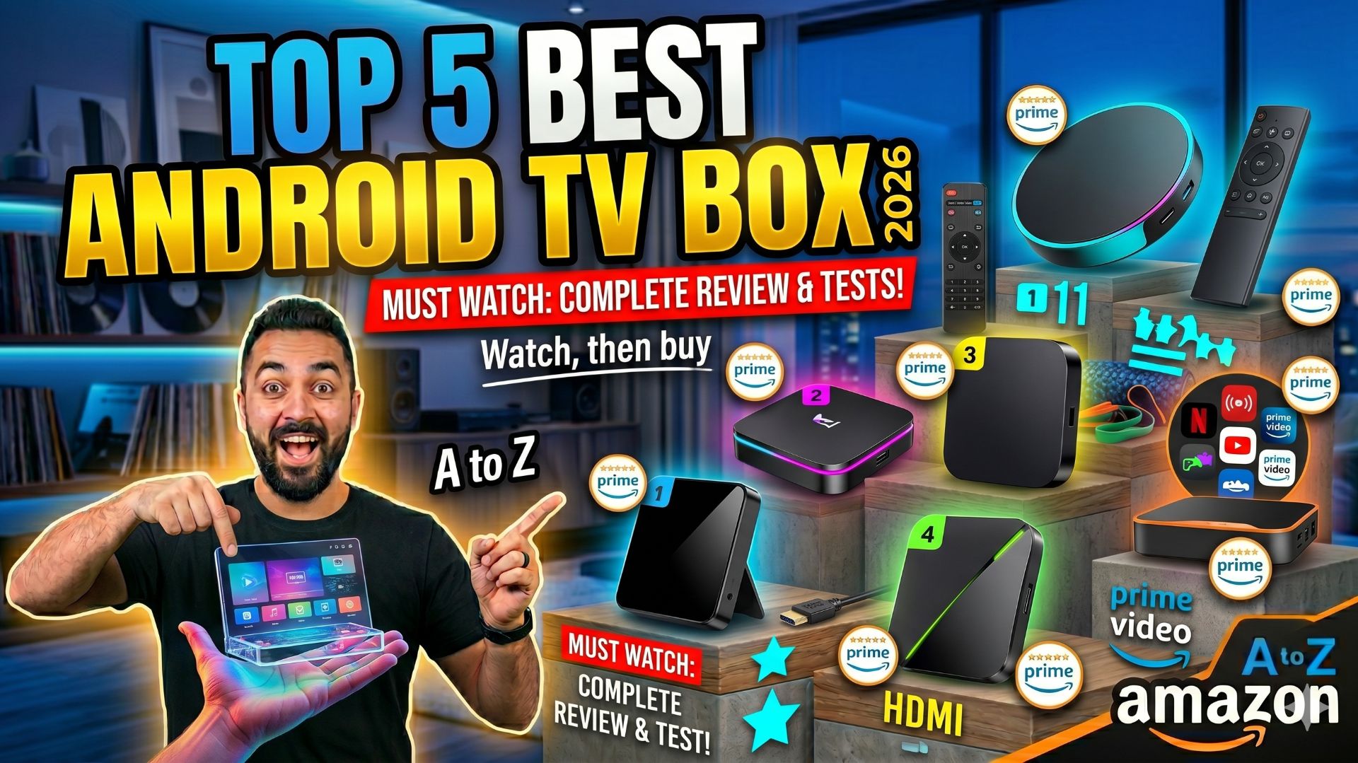 Top 5 BEST Android TV Box 2026। Watch, then buy. смотреть онлайн