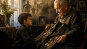 Песня разговор фронтовика с внуком РАССКАЖИ МНЕ ДЕД