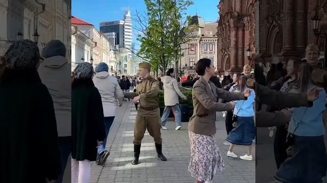 9 Мая на улице Баумана в Казани
