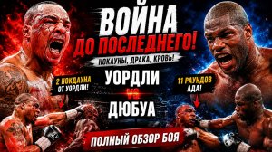 БОЙ ГОДА в ТЯЖЕЛОМ ВЕСЕ! Обзор боя Фабио Уордли - Даниэль Дюбуа