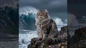 кот и его страх ЦУНАМИ(Кот сказки)= но это был его сон с ЦУНАМИ смотреть мульт для детей 👨👩👧👦