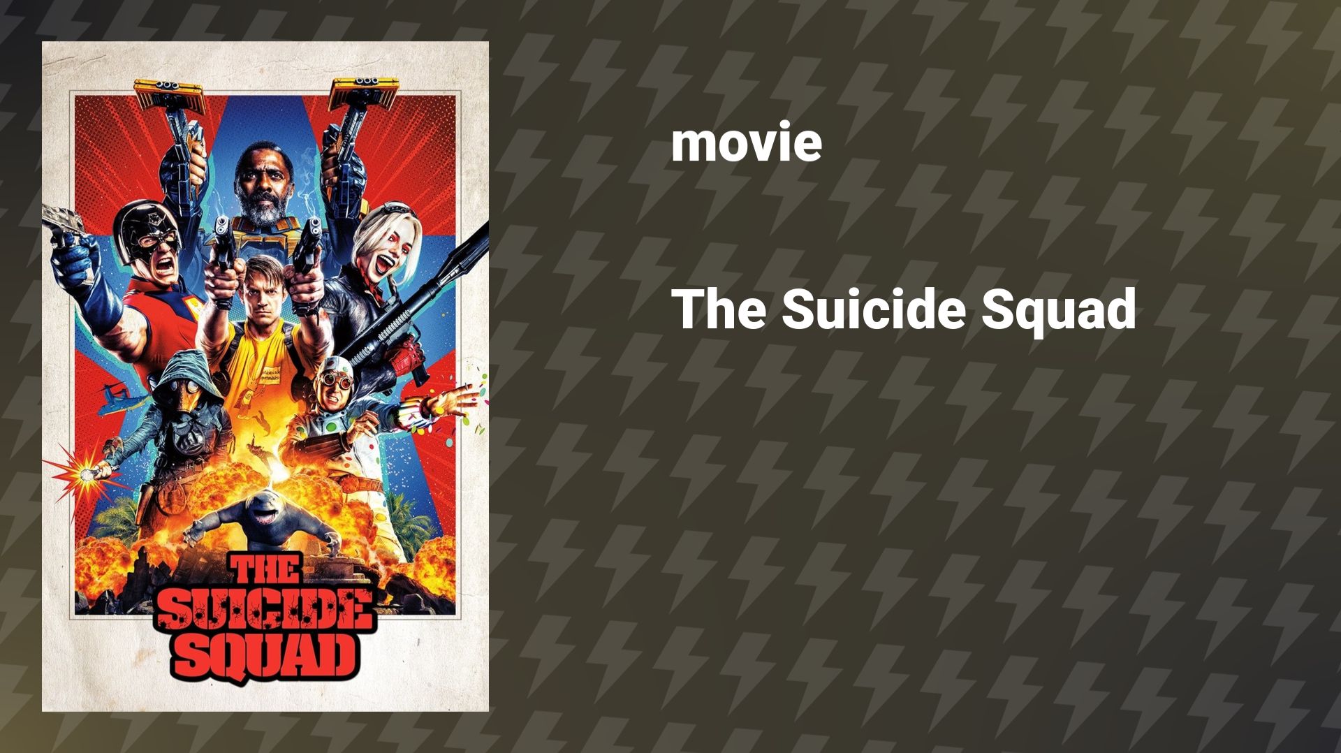 The Suicide Squad (movie, 2021) смотреть онлайн