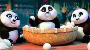 Все самые смешные сцены из «Кунг-фу панды» 1 + 2 + 3 🐼