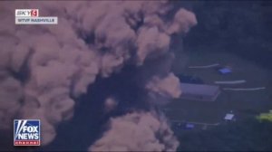 Мощнейший пожар произошел на американском заводе в штате Теннеси