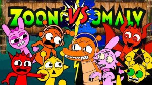 СПРУНКИ vs МОНСТРЫ СПРУНКИ ZOONOMALY REMIX! (Battle Cover)