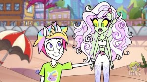 When a Mermaid Meets a Vampire 🤯 Teen Animated Adventure _ Teen-Z
