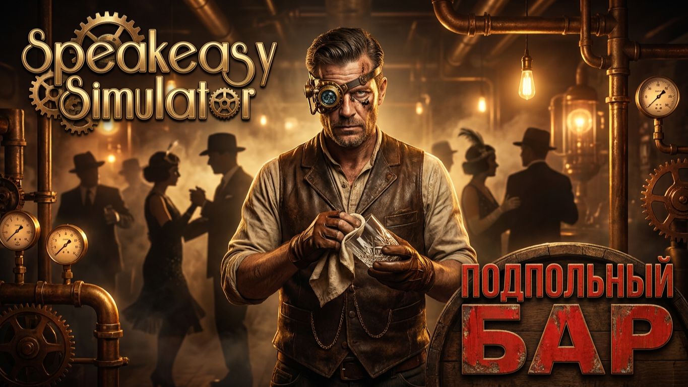 Speakeasy Simulator - ПОДПОЛЬНЫЙ БАР🕹Первый взгляд