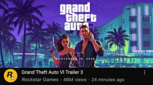 Новый трейлер GTA 6 уже загружен на YouTube