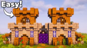 База для двух игроков в Minecraft в режиме выживания [руководство]