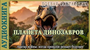 Планета динозавров. Аватар войны: когда прошлое решает будущее. Аудиокнига Боевая фантастика