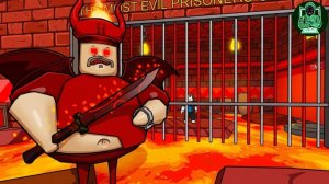 ESCAPING DEVIL BARRY'S EVIL PRISON! 😈🔥 #Roblox #Obby #роблокс