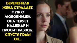 БЕРЕМЕННАЯ ЖЕНА СТРАДАЕТ, МУЖ С ЛЮБОВНИЦЕЙ. ОНА ТЕРЯЕТ НАДЕЖДУ И ПРОСИТ РАЗВОД. СПУСТЯ ГОДЫ ОН