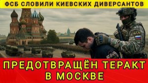 Предотвращён теракт в Москве. ФСБ задержала украинских диверсантов. Аня Колобок