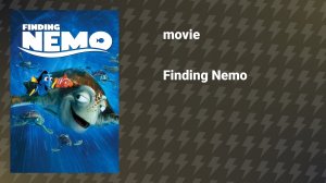 Finding Nemo (animated movie, 2003)
