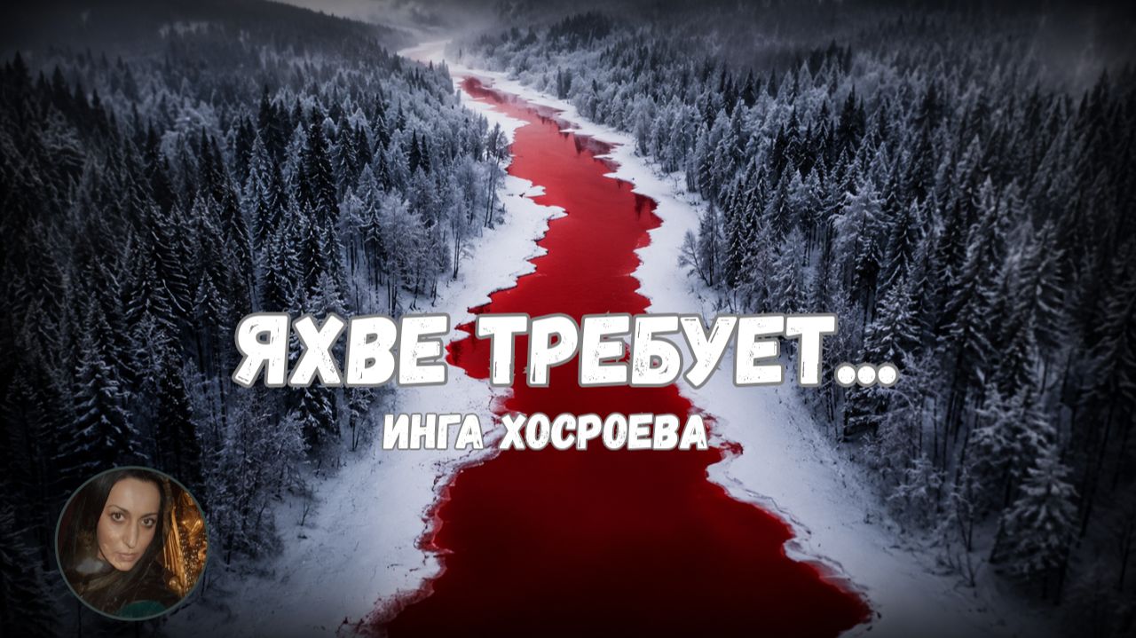 ЯХВЕ ТРЕБУЕТ МНОГО  КРОВИ...