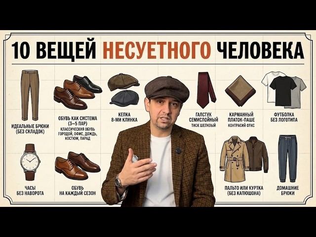 ЭТИ ВЕЩИ СДЕЛАЮТ ТЕБЯ НЕСУЕТНЫМ!!! #мужскойстиль