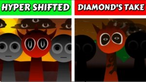 Sprunki Hyper Shifted Phase 2 Против 🆚 Diamond's Take