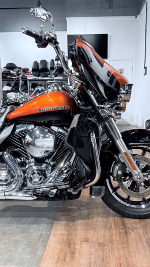 2015 HD Electra Glide Ultra Limited 103 ABS Amber Whiskey Black 16К (VIN *5HD*1792)