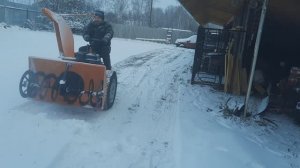 Как я строил трёхколёсный трактор для уборки снега и скашивания травы  от А до Я