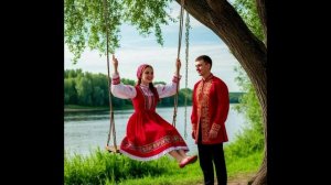 На качельке Моя авторская песня в содружестве с ИИ
