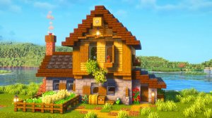 Minecraft: средневековый дом для выживания [руководство]