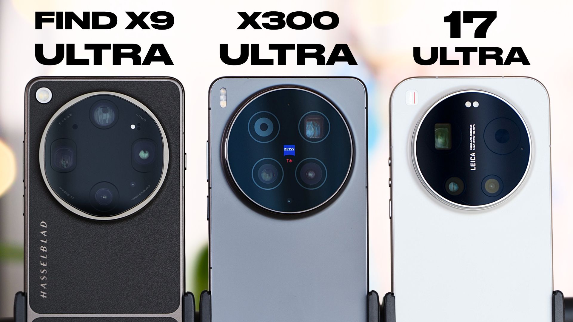 Сравнение OPPO Find X9 Ultra vs vivo X300 Ultra vs Xiaomi 17 Ultra / ОБЗОР / КАМЕРА смотреть онлайн