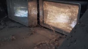 мы купили гараж и тачку которая стояла 13 лет