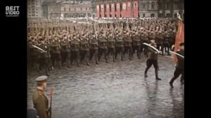 Парад Главный 1945 Москва в цвете главное