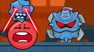 Приключения красного шара мультфильм - Красныш мультик для малышей - Красный шарик спасает друзей