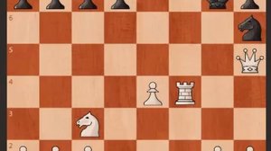 Наш Чигорин отдал 2 фигуры и поставил классный мат