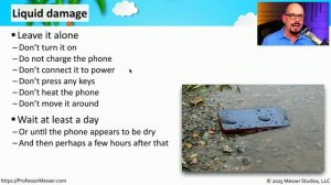 Troubleshooting Mobile Devices - CompTIA A  220-1201 - 5.4