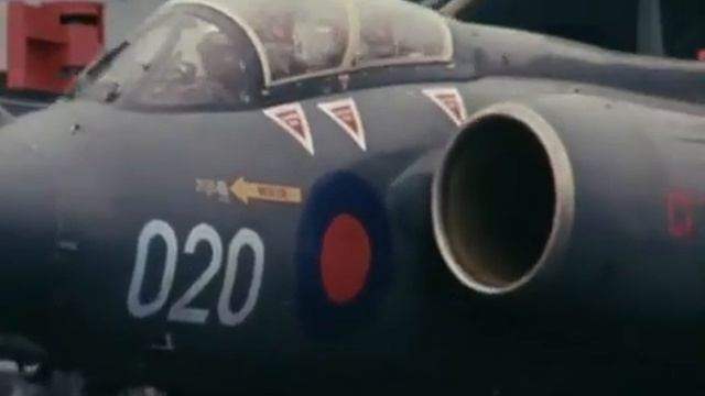 HMS Ark Royal Deck Landings 1970s