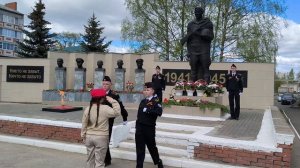 Смена почëтного караула. Новый Торъял, 9 Мая 2026г.