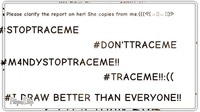 M4ndy_official trace me!ᕙ(⇀‸↼‶)ᕗ please stop trace me,and report she please:( (rofl!!) смотреть онлайн