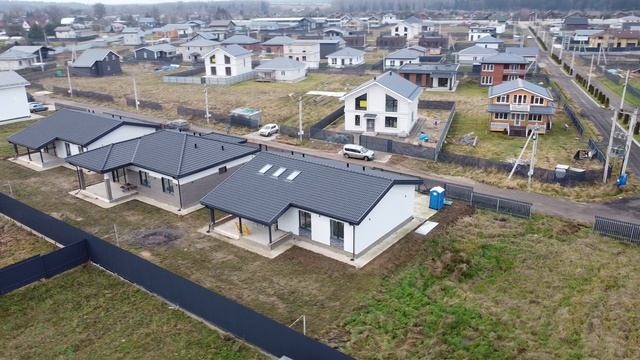 Обзорное видео домов с участками построенными на продажу в Истринском районе