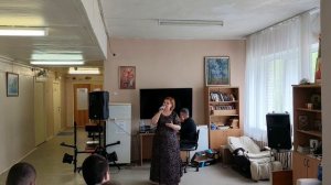 Концерт  в госпитале им.Бурденко 
анс. «Медуница»,  Верховское КДО
