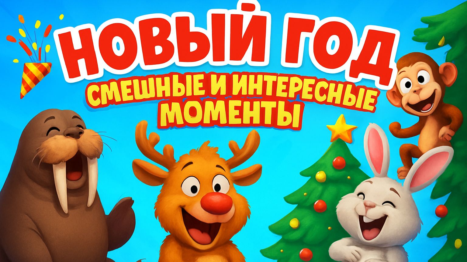 🎉  «Новый год — смешные и интересные моменты» 😂🎄