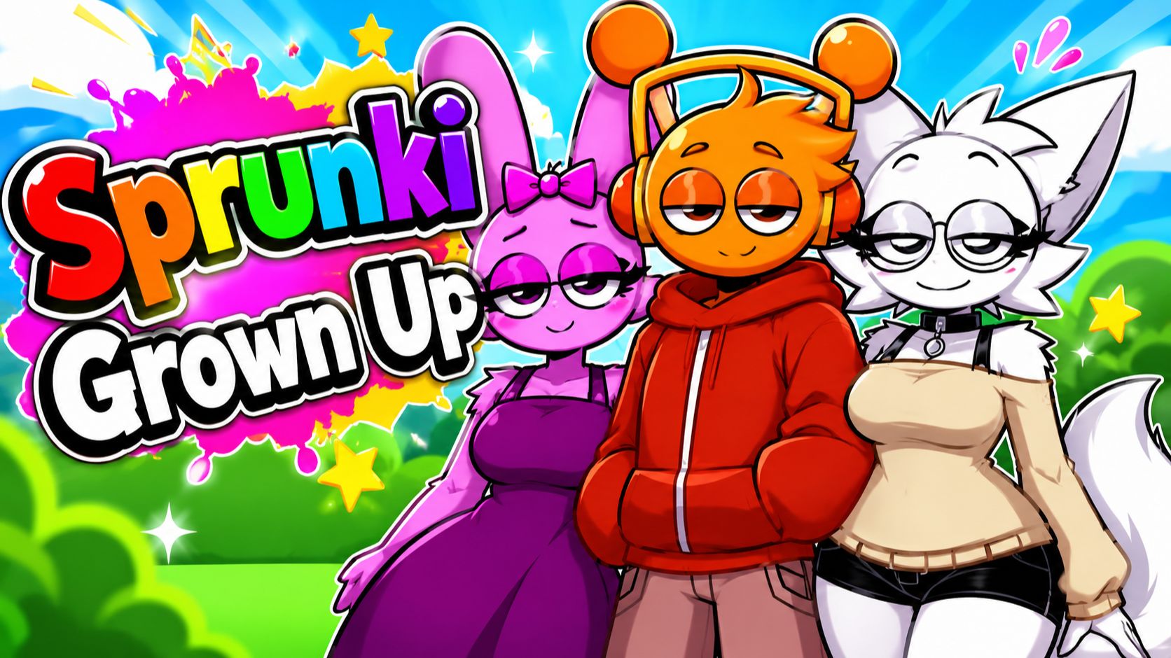 FULL GAME ‼️ All Sprunki - Sprunki Grown Up 🤭 (ALL CHARACTERS & PHASES) #sprunki