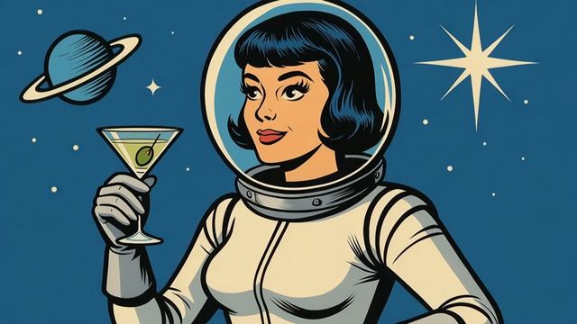 🪐 Spacey Cakes – Vintage Lounge Background Music for Cocktail Hour