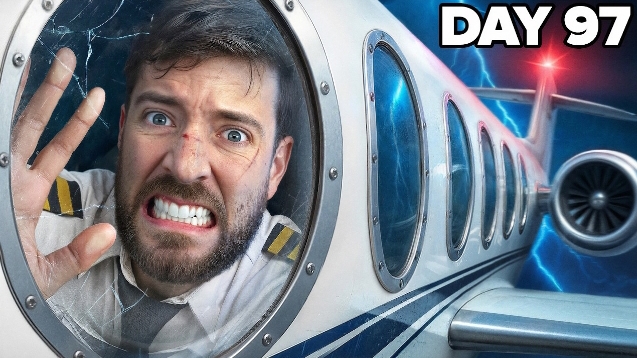 Survive 100 Days Trapped In A Private Jet, Keep It смотреть онлайн