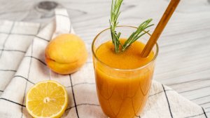 Сок персиковый с мякотью