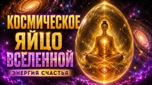 Медитация Соединение с Космическим яйцом Вселеной. Настройка на энергию счастья.