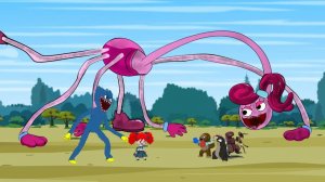 Годзилла против атаки Конга на монстров Poppy Playtime： монстры от слабейшего к сильнейшему？