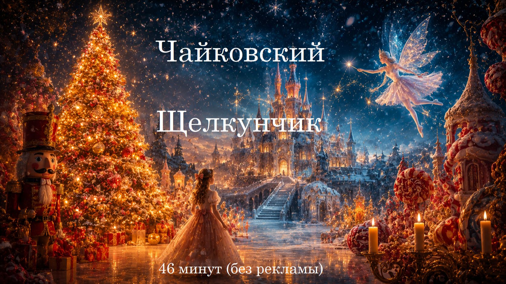🎄 Чайковский – Щелкунчик | 46 минут (без рекламы) | Музыка для учёбы, релаксации и праздника