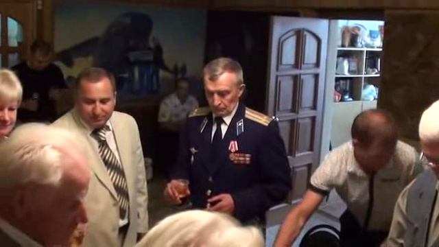 Встреча ветеранов-лётчиков на "СЕВЕРНОМ" в День ВВС России 12 августа 2014 г