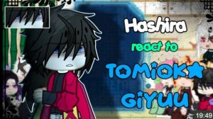 Hashira React To Tomioka Giyuu «Angst» Kny Demon Slayer